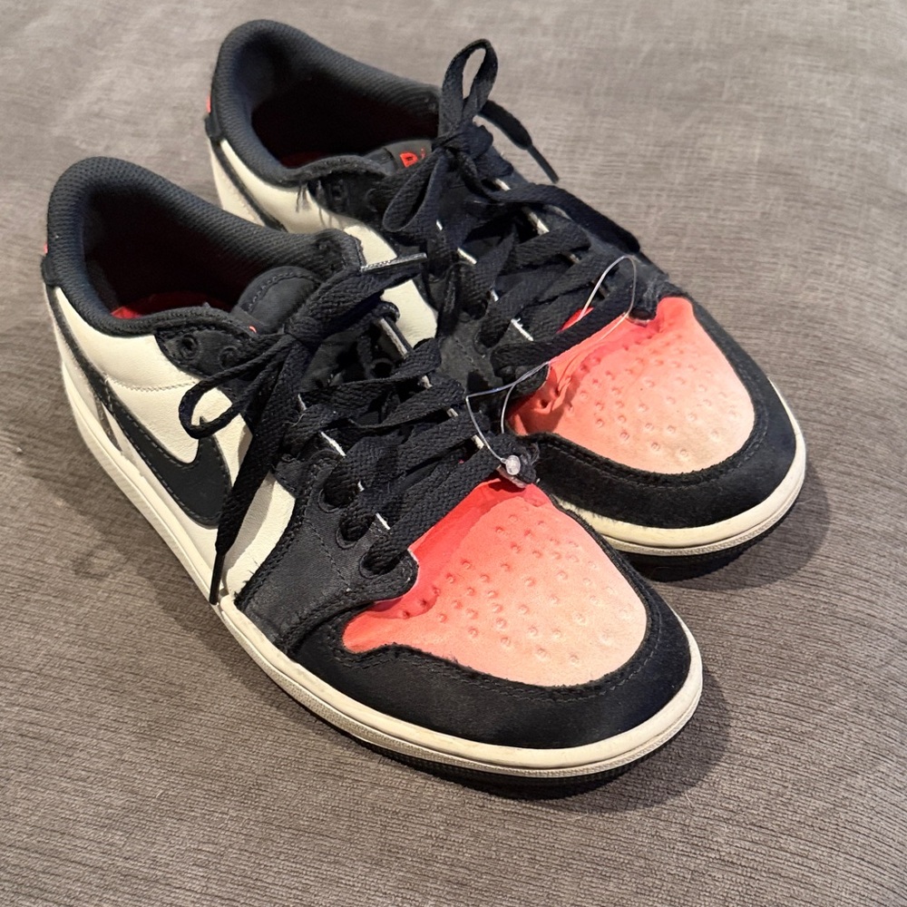 Black and Red Nike Paris Air Jordan Sneakers